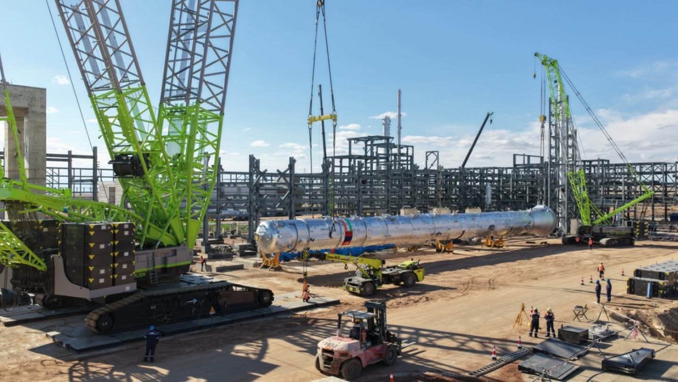 Газрын тос боловсруулах үйлдвэрийн бүтээн байгуулалт 60 хувьд хүрчээ 