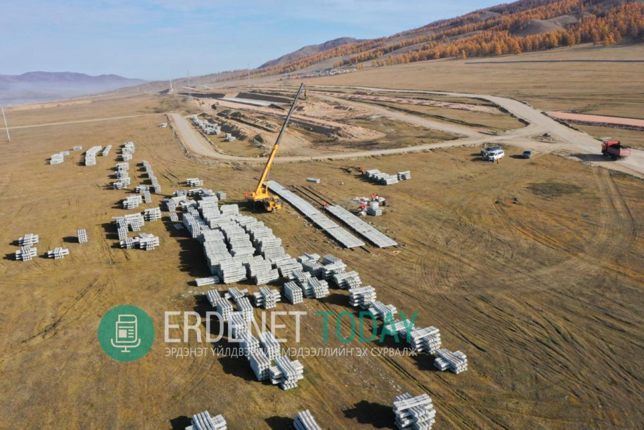Эрдэнэт үйлдвэр, технологийн паркийн дэд бүтцийн бүтээн байгуулалтын явцыг танилцууллаа