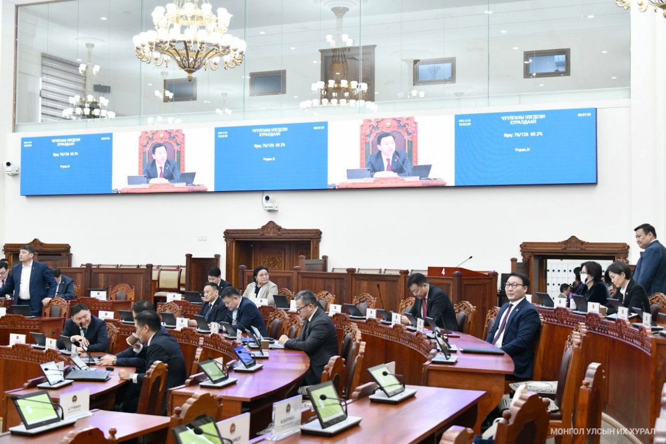 Оюу толгой бүлэг ордын ашиглалтад Монгол Улсын эрх ашгийг хангуулах, хүртэх өгөөжийг нэмэгдүүлэх чиглэлээр УИХ-ын тогтоол баталлаа