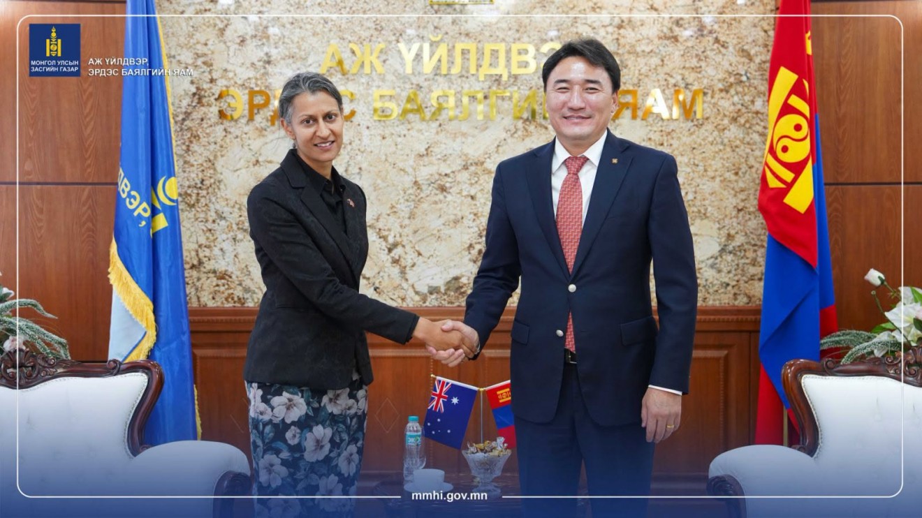 Монгол, Австралийн хамтын ажиллагааг уул уурхай, хөрөнгө оруулалтын чиглэлээр өргөжүүлнэ